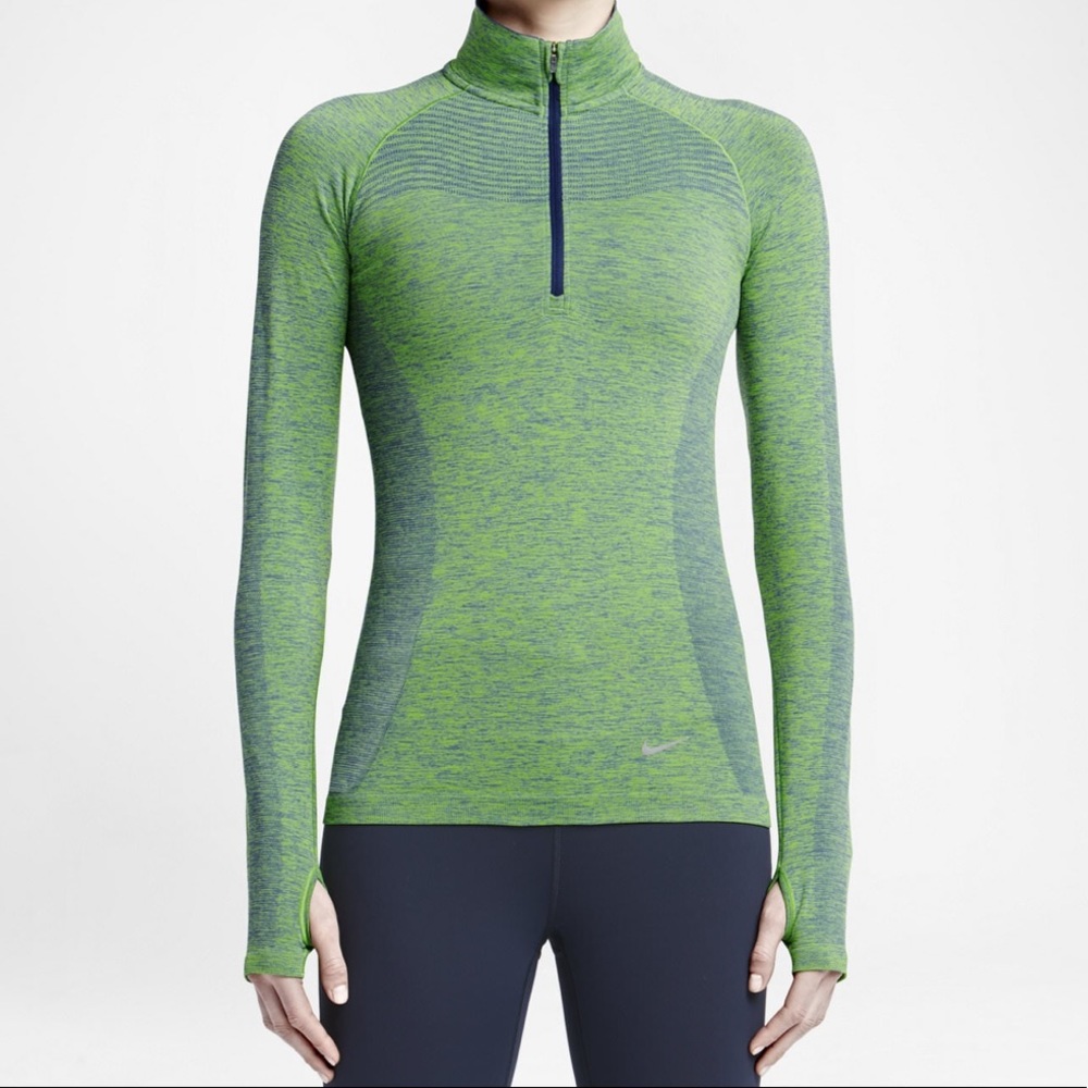 NWOT Nike knit half zip long sleeve